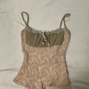 Fairy cottage core tank top
Size one size